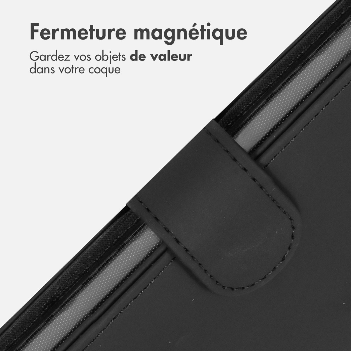 Accezz Wallet Softcase Bookcase Apple iPhone 16 - Zwart