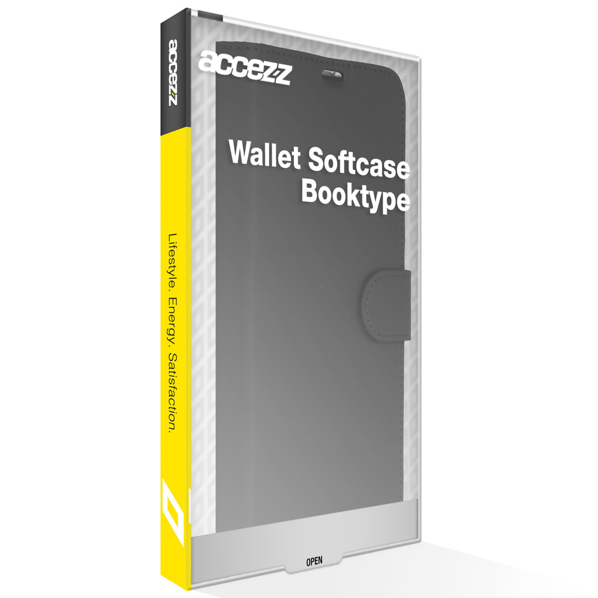 Accezz Wallet Softcase Bookcase Apple iPhone 16 Pro Max - Zwart