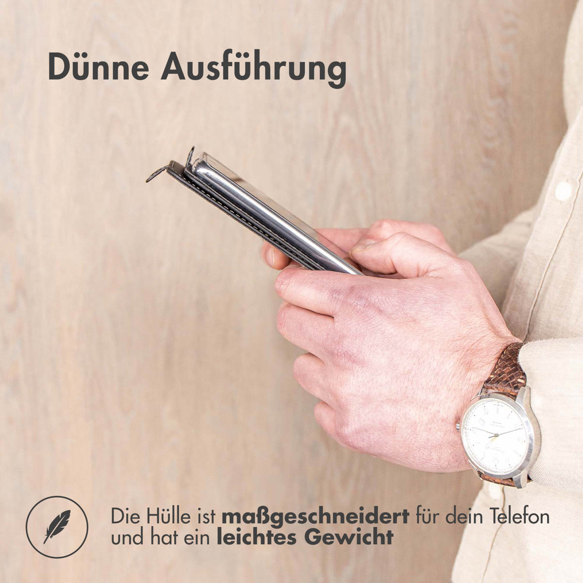 Accezz Flipcase Apple iPhone 16 - Zwart