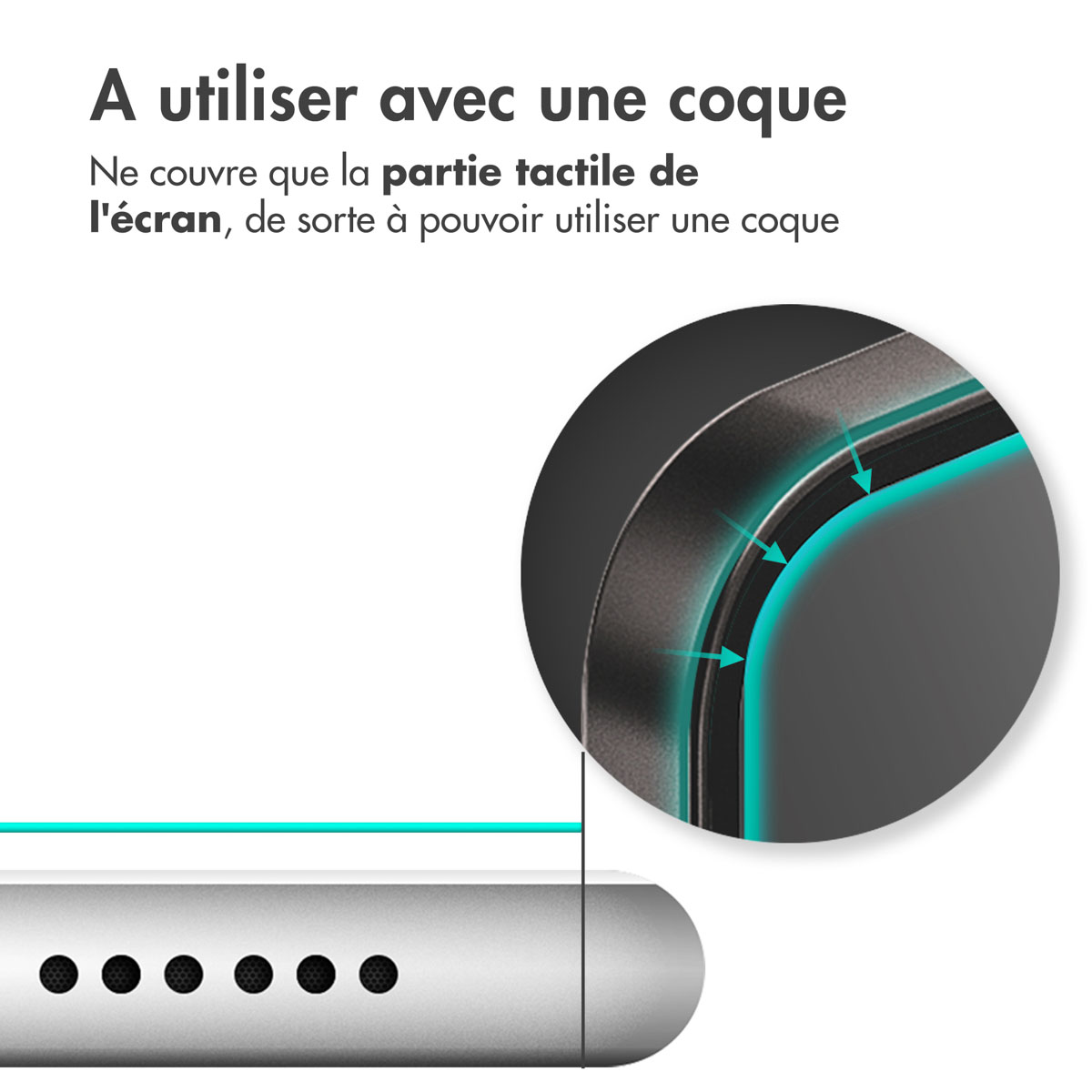 Accezz Gehard Glas Screenprotector Apple iPhone 16 Pro