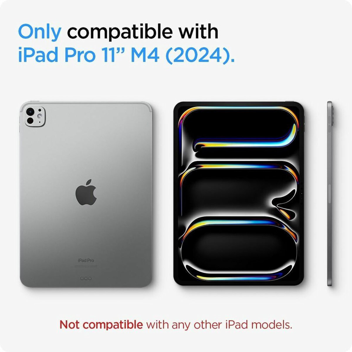 Spigen GLAStR EZ Fit Screenprotector + Applicator Apple iPad Pro 11 (2024) M4