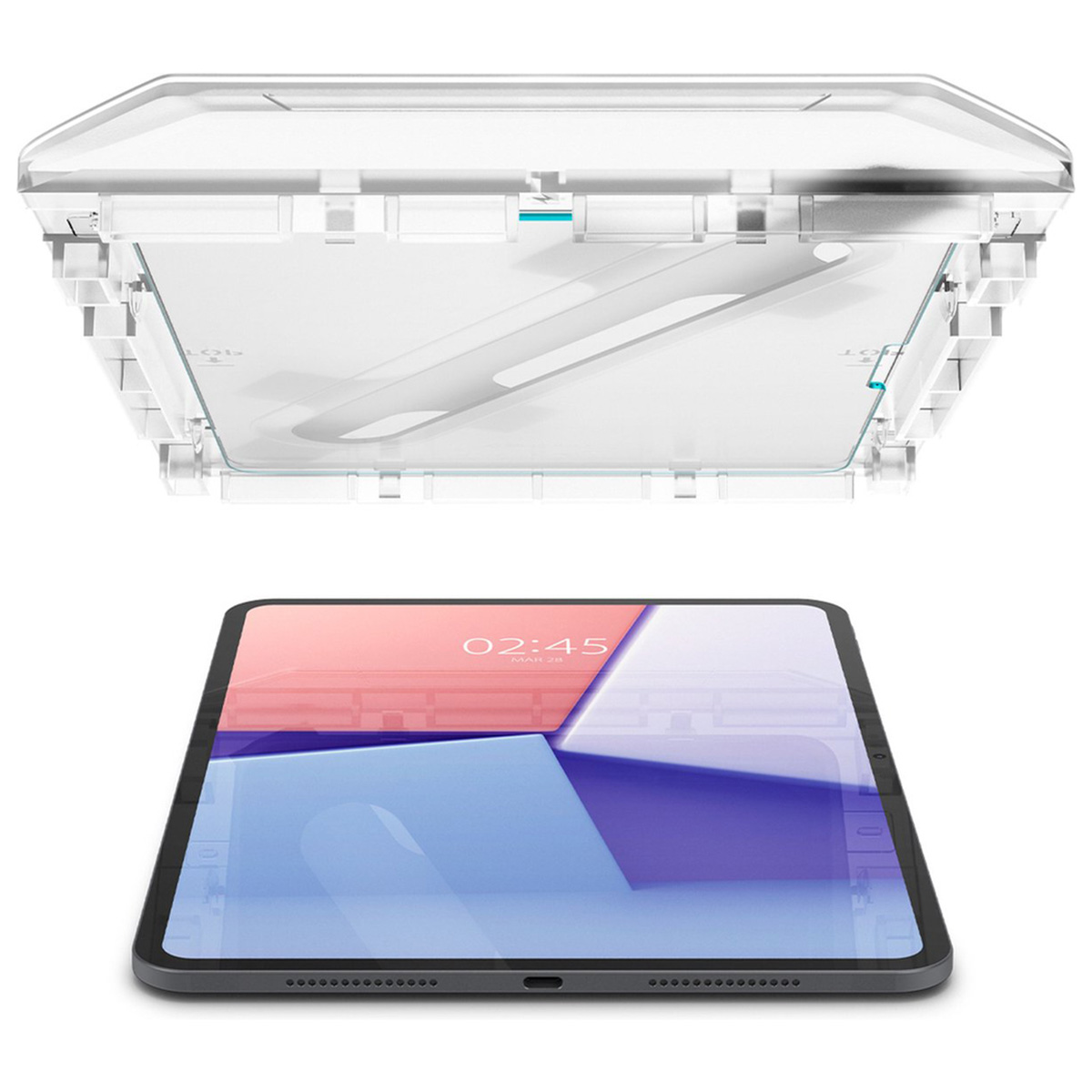Spigen GLAStR EZ Fit Screenprotector + Applicator Apple iPad Pro 11 (2024) M4