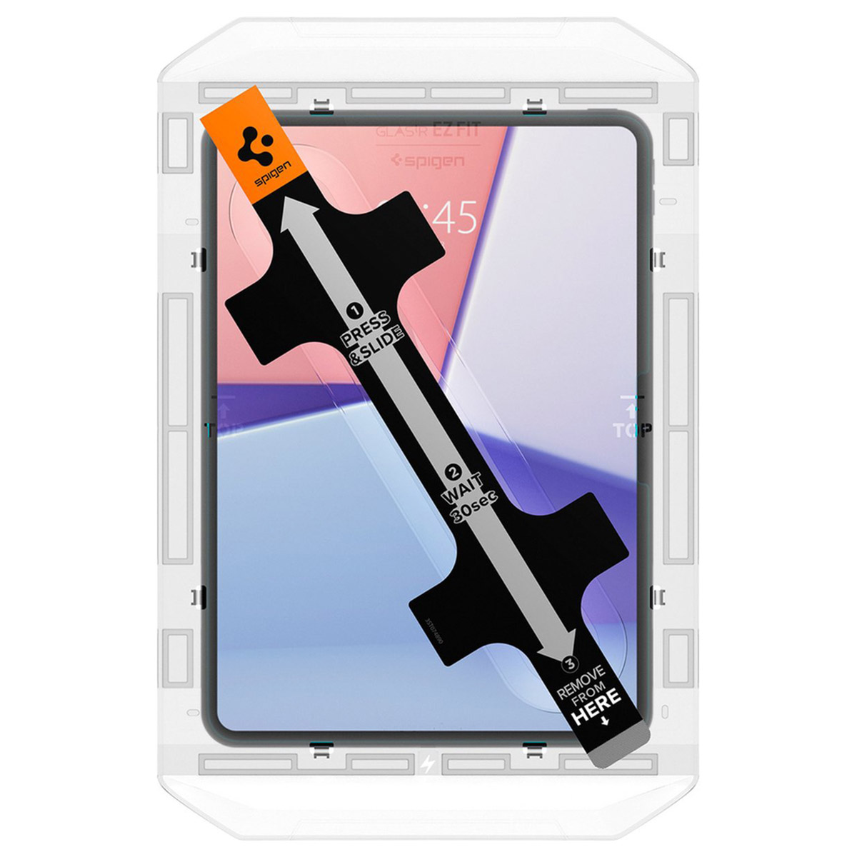 Spigen GLAStR EZ Fit Screenprotector + Applicator Apple iPad Pro 11 (2024) M4