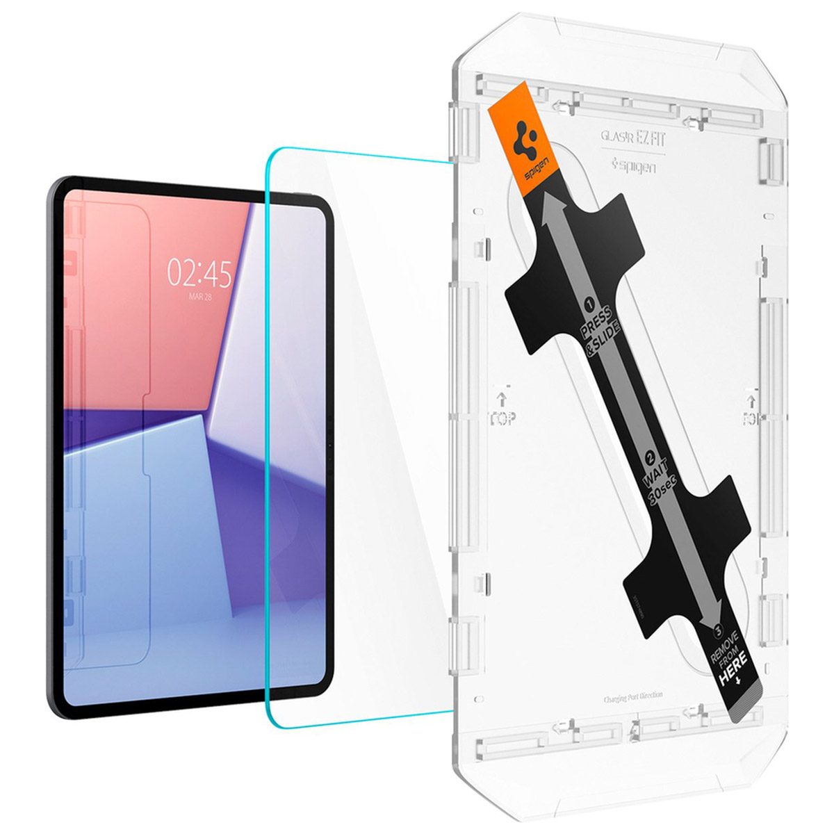 Spigen GLAStR EZ Fit Screenprotector + Applicator Apple iPad Pro 11 (2024) M4