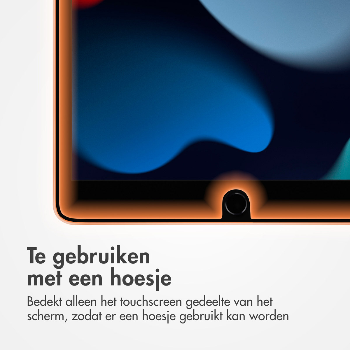 Accezz Glass screenprotector + Applicator Apple iPad 9 (2021) 10.2 inch / iPad 8 (2020) 10.2 inch / iPad 7 (2019) 10.2 inch