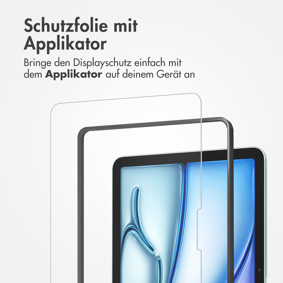 Accezz Glass screenprotector + Applicator Apple iPad Air 11 inch (2025) M3 / (2024) M2