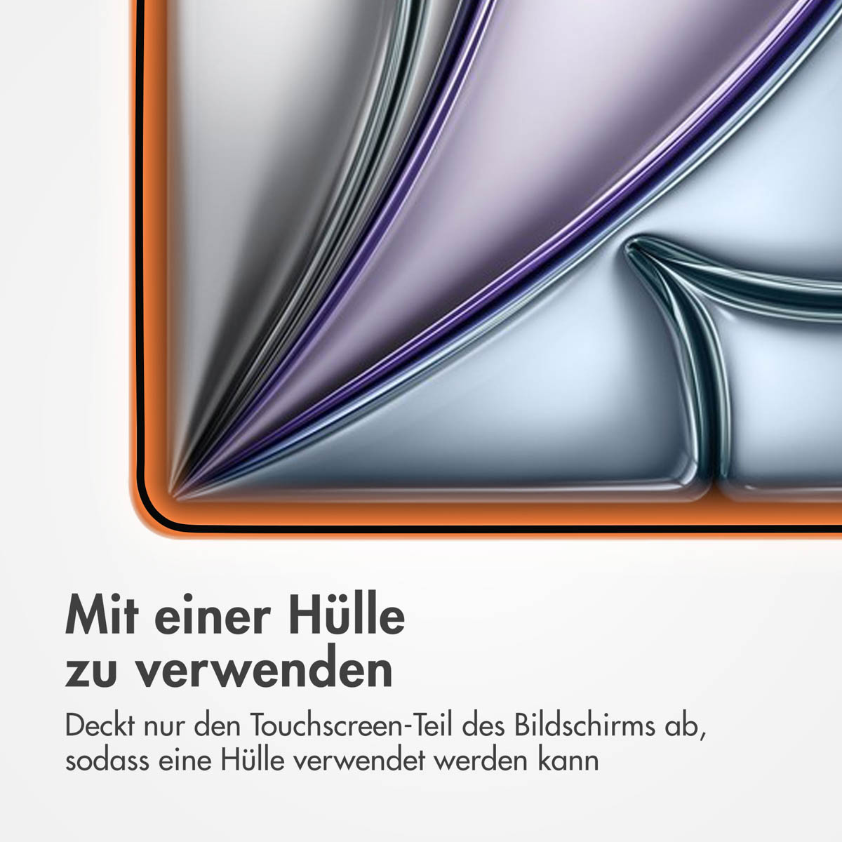 Accezz Glass screenprotector + Applicator Apple iPad Pro 11 (2024) M4