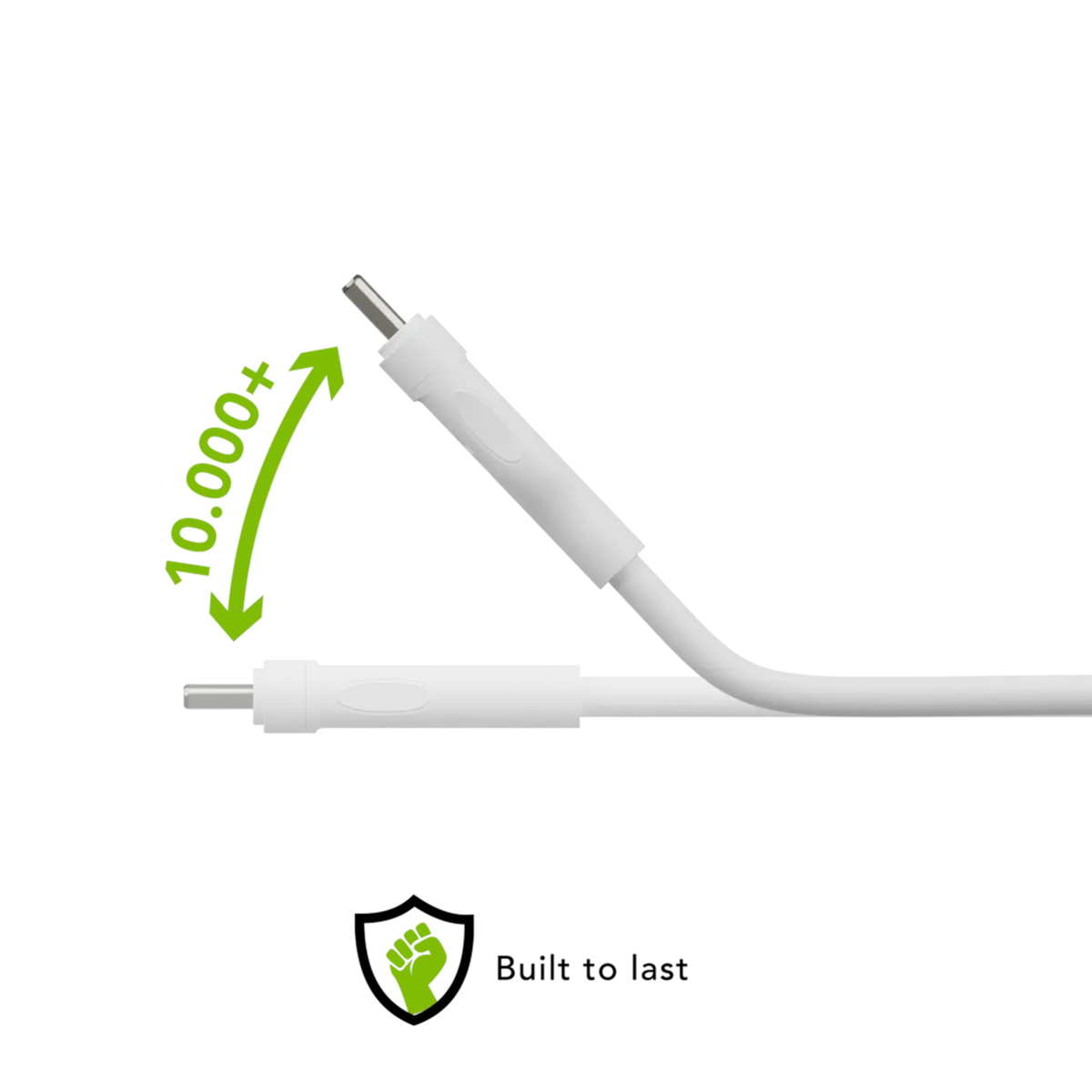 dbramante1928 re-charge - Oplaadkabel - USB-C naar Lightning - 2 meter - Wit