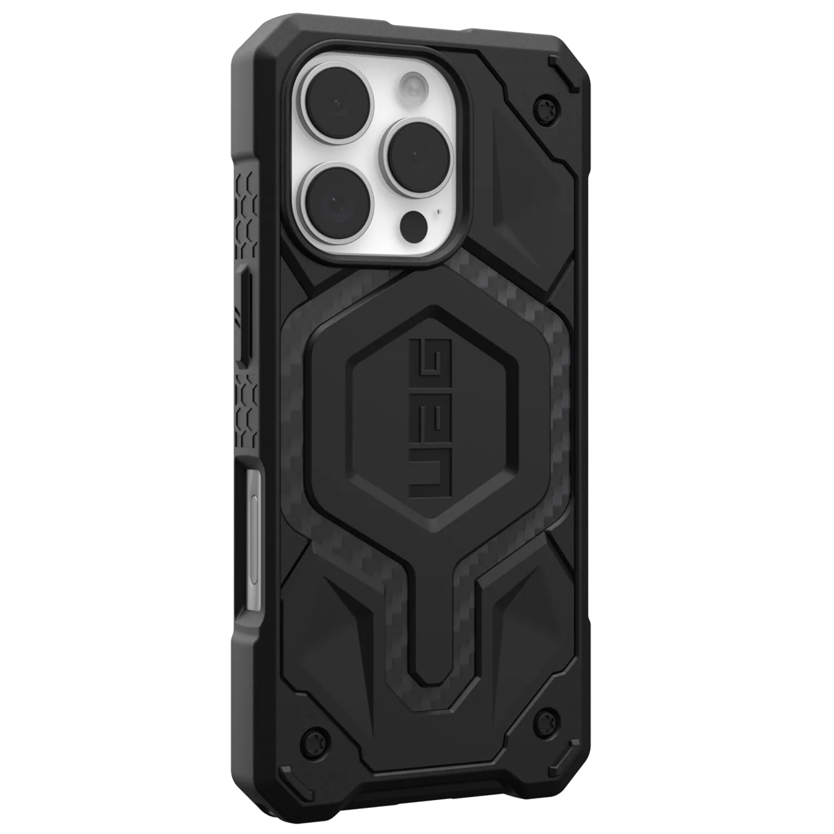 UAG Monarch Pro Backcover Apple iPhone 16 Pro - Carbon Fiber