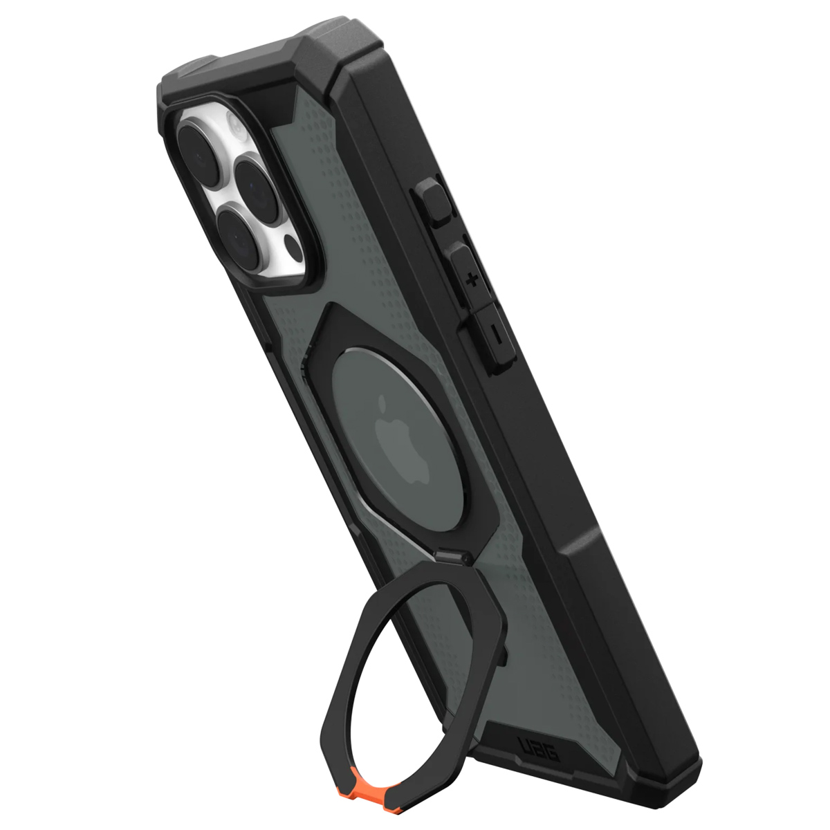 UAG Plasma XTE Backcover MagSafe Apple iPhone 16 Pro Max - Black / Orange