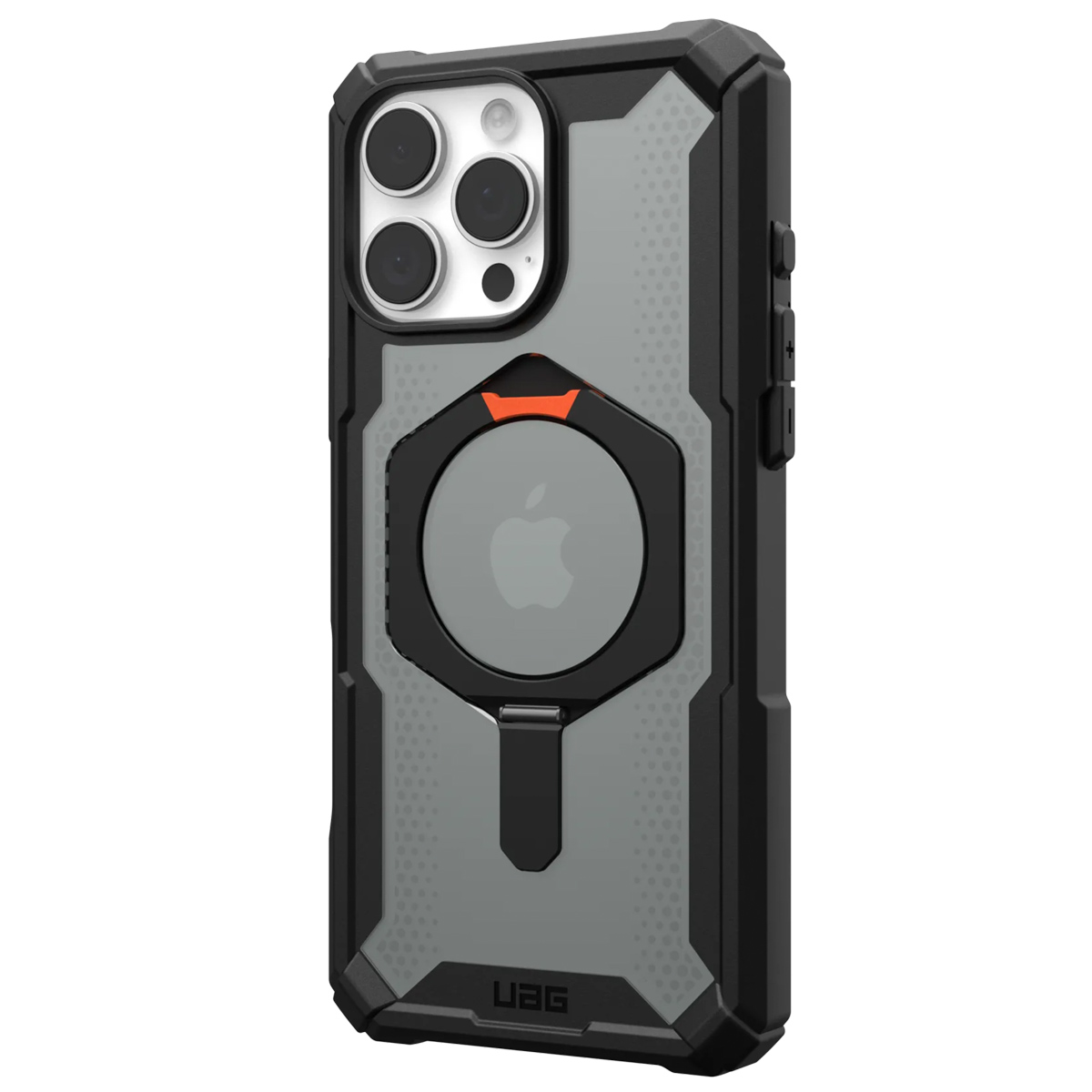 UAG Plasma XTE Backcover MagSafe Apple iPhone 16 Pro Max - Black / Orange