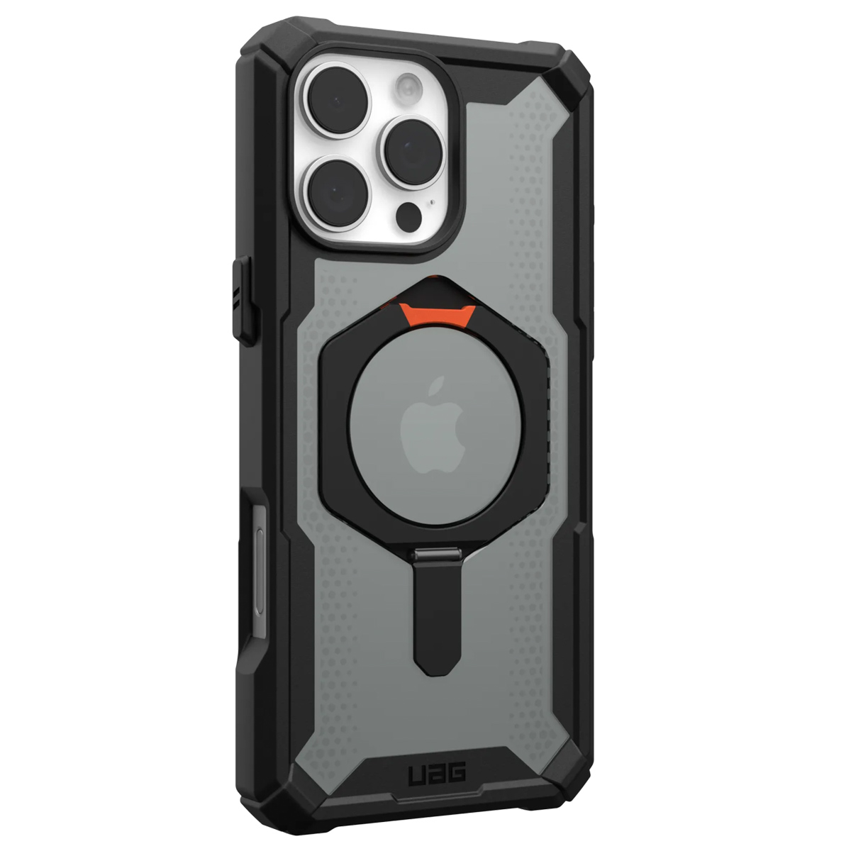 UAG Plasma XTE Backcover MagSafe Apple iPhone 16 Pro Max - Black / Orange