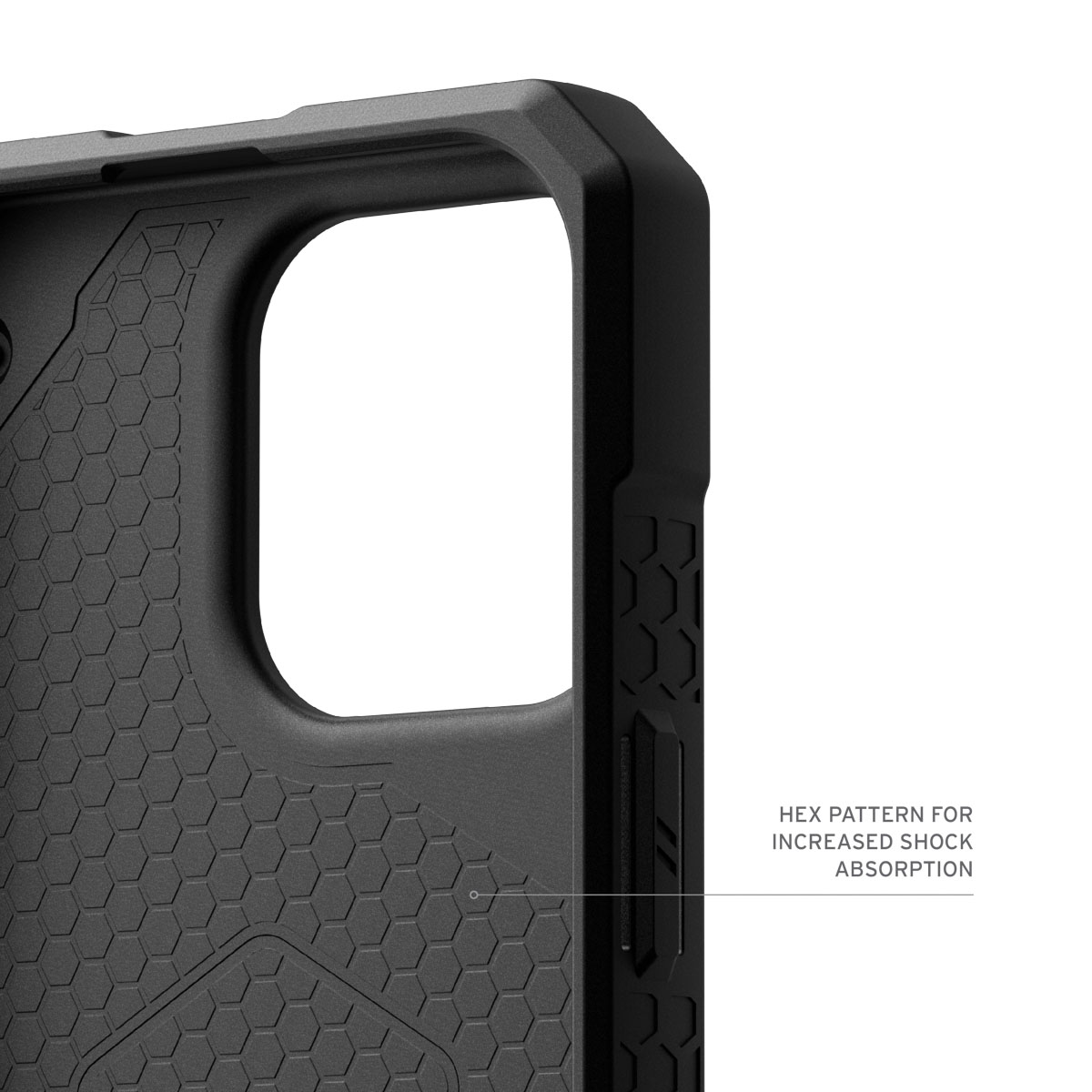 UAG Monarch Backcover Apple iPhone 16 Pro Max - Kevlar Black