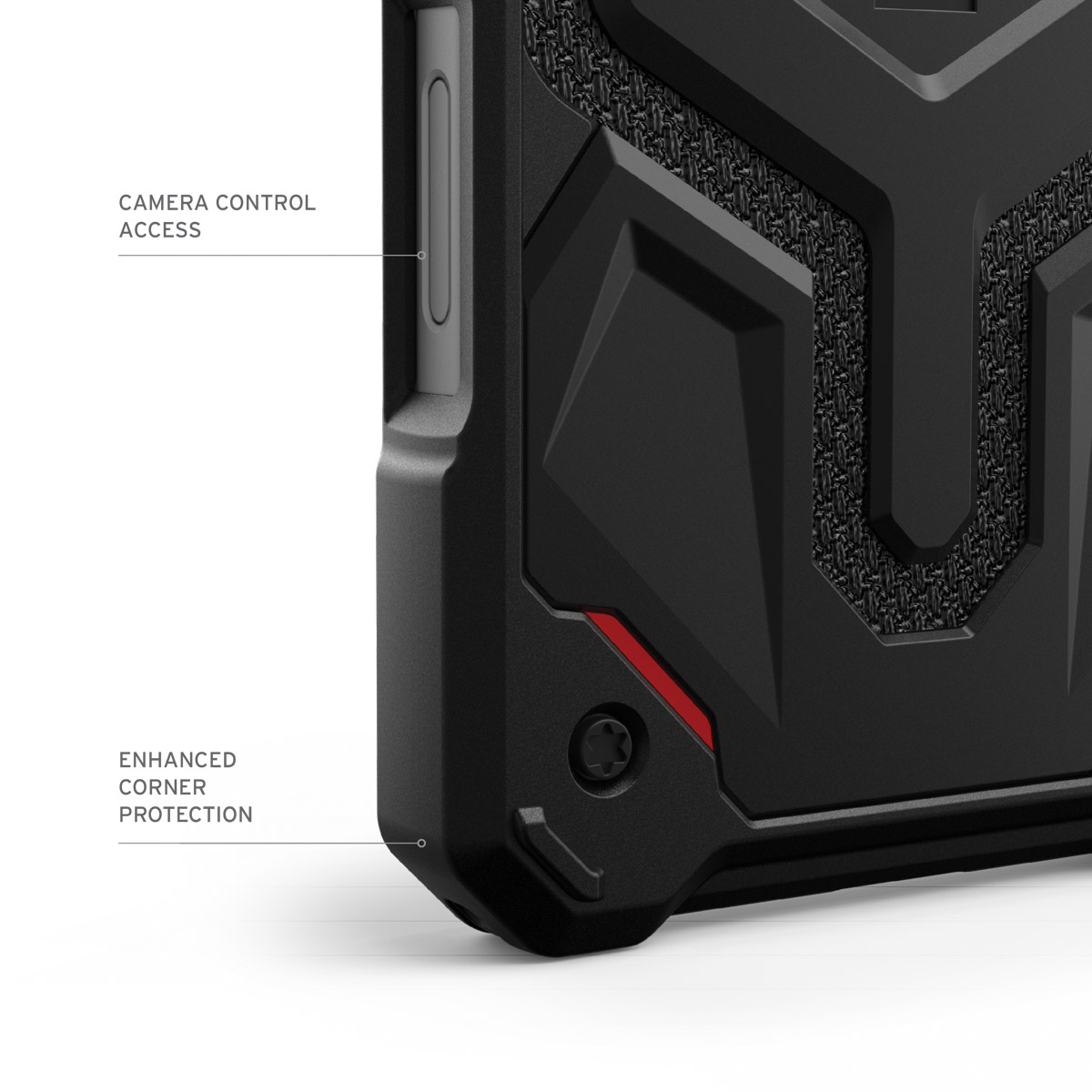 UAG Monarch Backcover Apple iPhone 16 Pro Max - Kevlar Black
