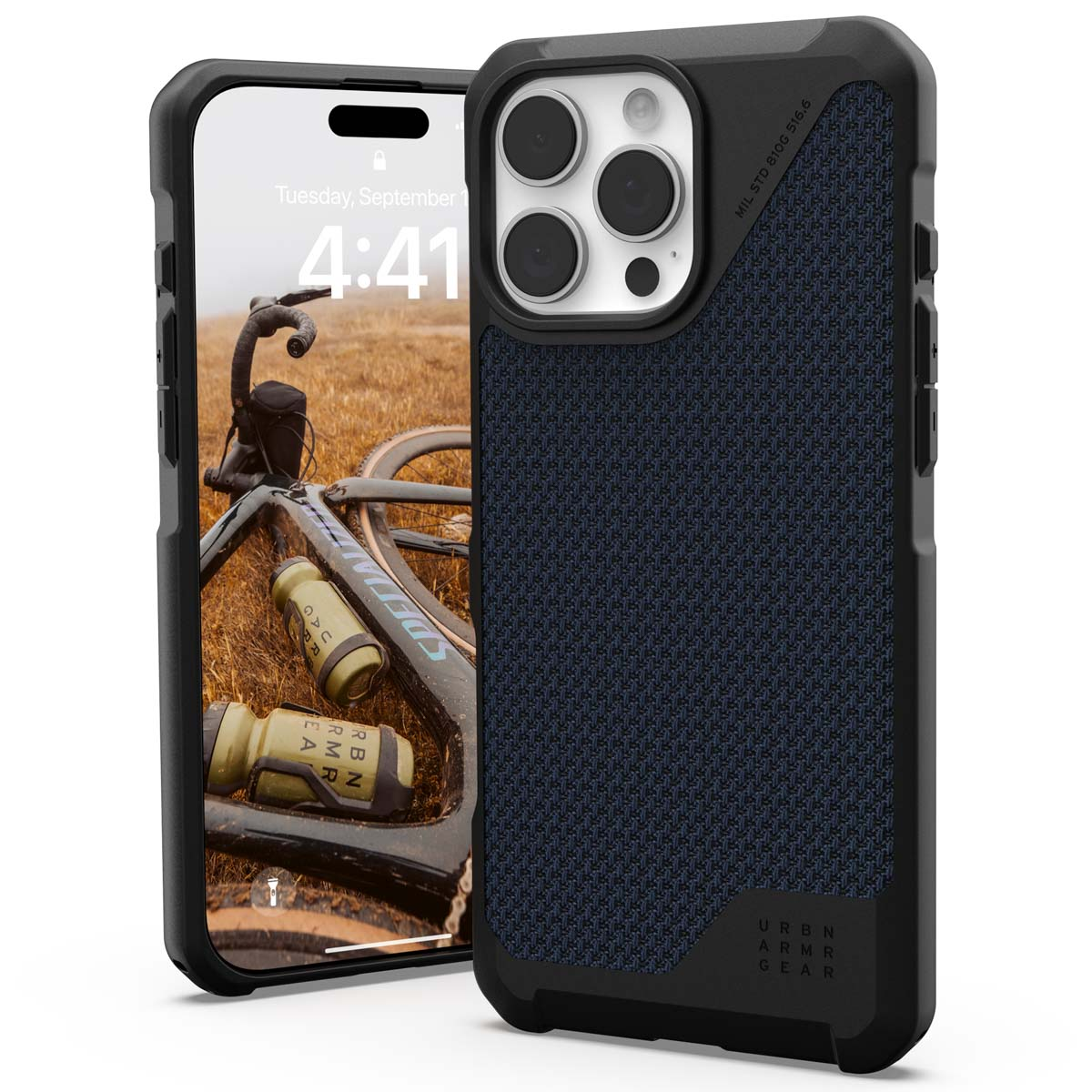 UAG Metropolis LT MagSafe Backcover Apple iPhone 16 Pro Max - Kevlar Mallard