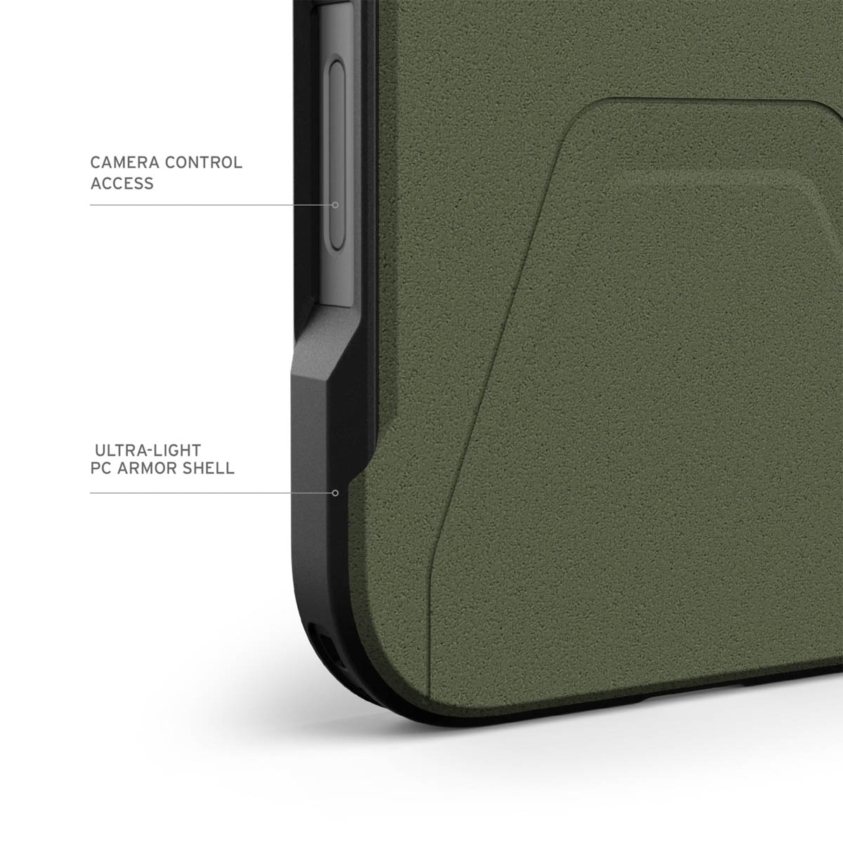 UAG Civilian Backcover MagSafe Apple iPhone 16 Pro - Olive Drab