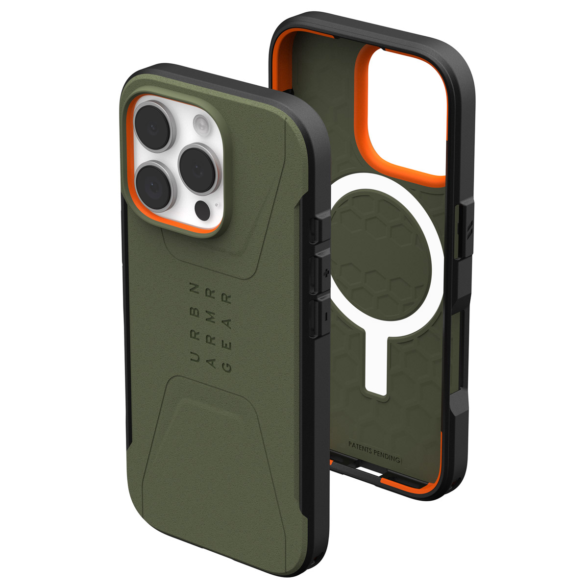 UAG Civilian Backcover MagSafe Apple iPhone 16 Pro - Olive Drab