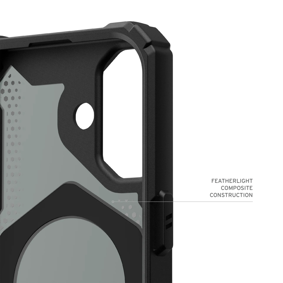UAG Plasma XTE Backcover MagSafe Apple iPhone 16 Plus - Black / Orange