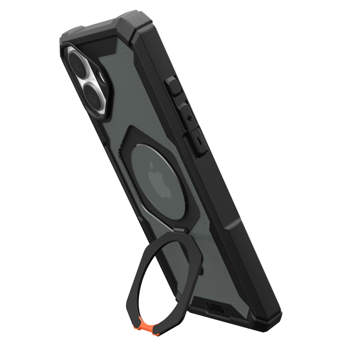 UAG Plasma XTE Backcover MagSafe Apple iPhone 16 Plus - Black / Orange