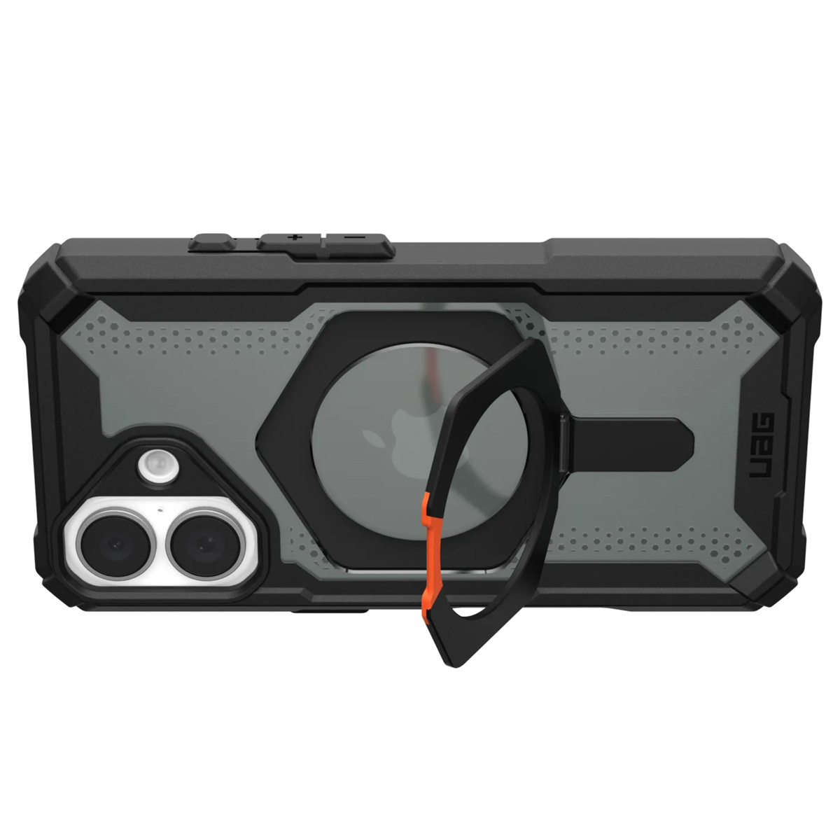 UAG Plasma XTE Backcover MagSafe Apple iPhone 16 - Black / Orange
