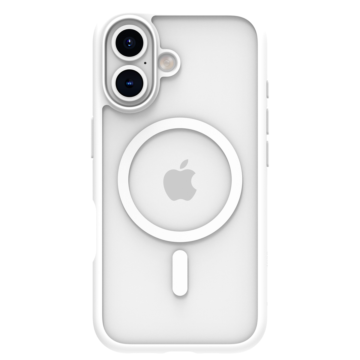 dbramante1928 Grenen Backcover MagSafe Apple iPhone 16 - Transparant / Wit