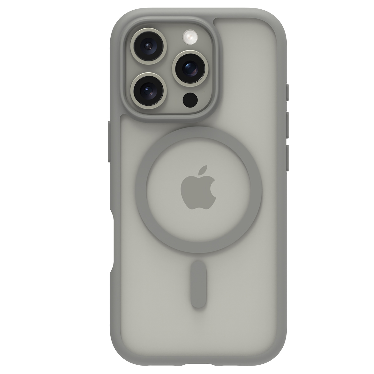 dbramante1928 Grenen Backcover MagSafe Apple iPhone 16 Pro - Transparant / Titanium
