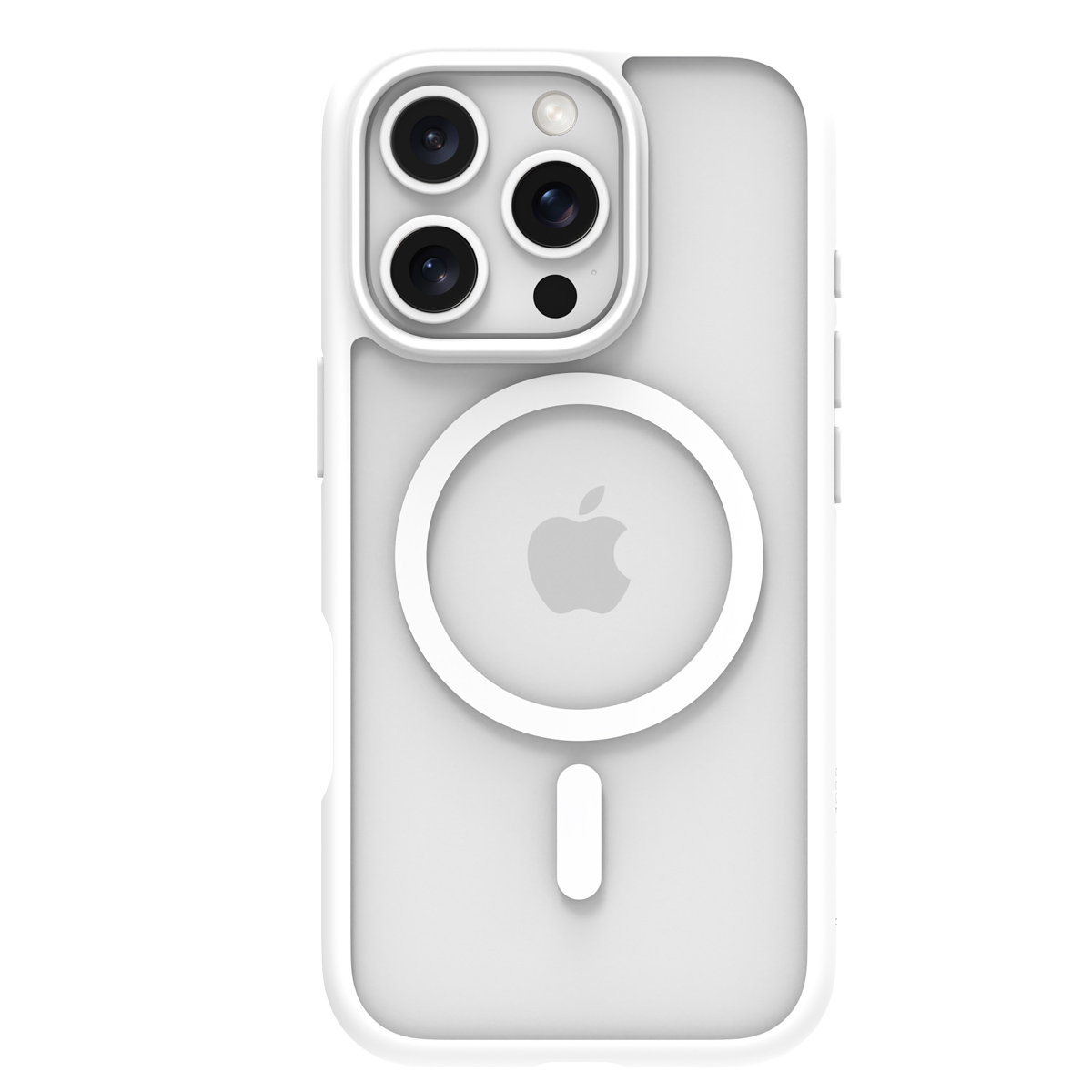dbramante1928 Grenen Backcover MagSafe Apple iPhone 16 Pro - Transparant / Wit