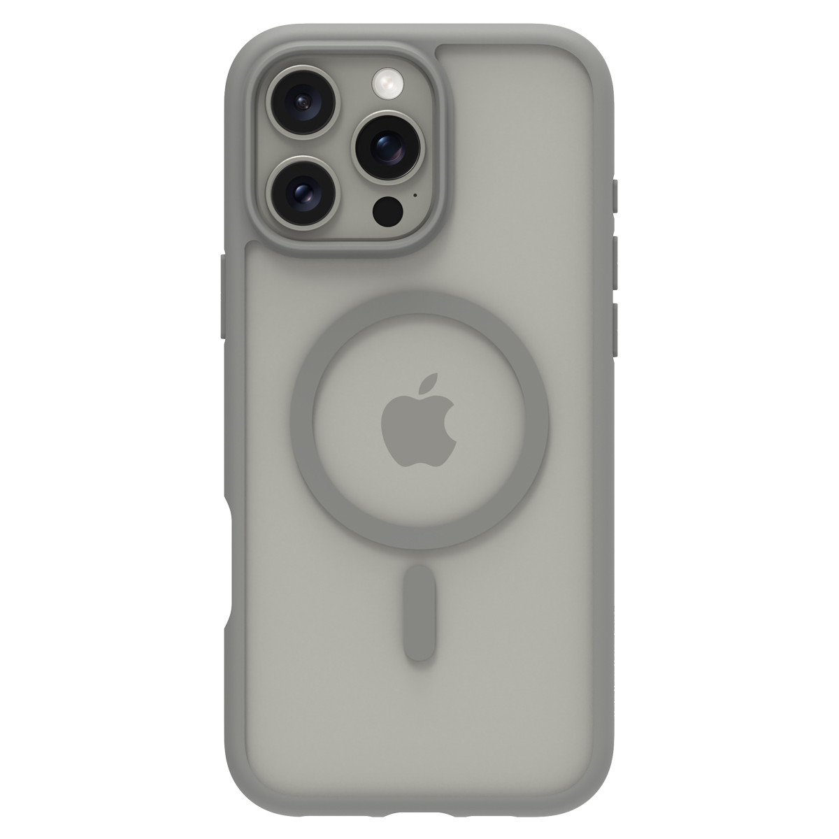 dbramante1928 Grenen Backcover MagSafe Apple iPhone 16 Pro Max - Transparant / Titanium