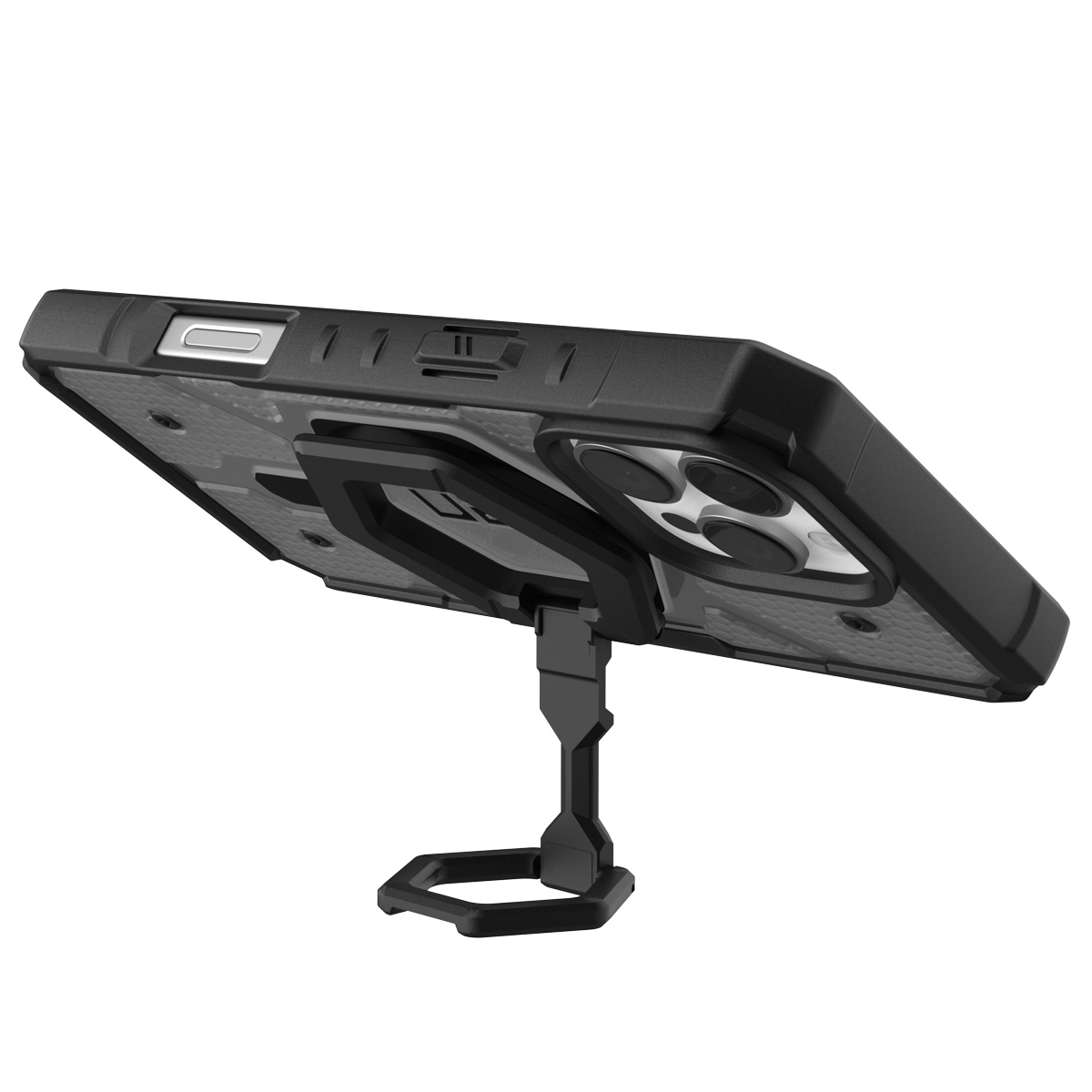 UAG Pathfinder Backcover MagSafe met polsbandje Apple iPhone 16 Pro Max - Ash Black