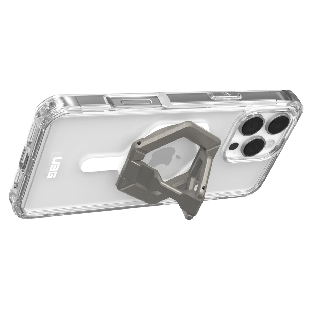UAG Plyo Pro backcover + Magnetic Ring Stand Apple iPhone 16 Pro Max - Ice
