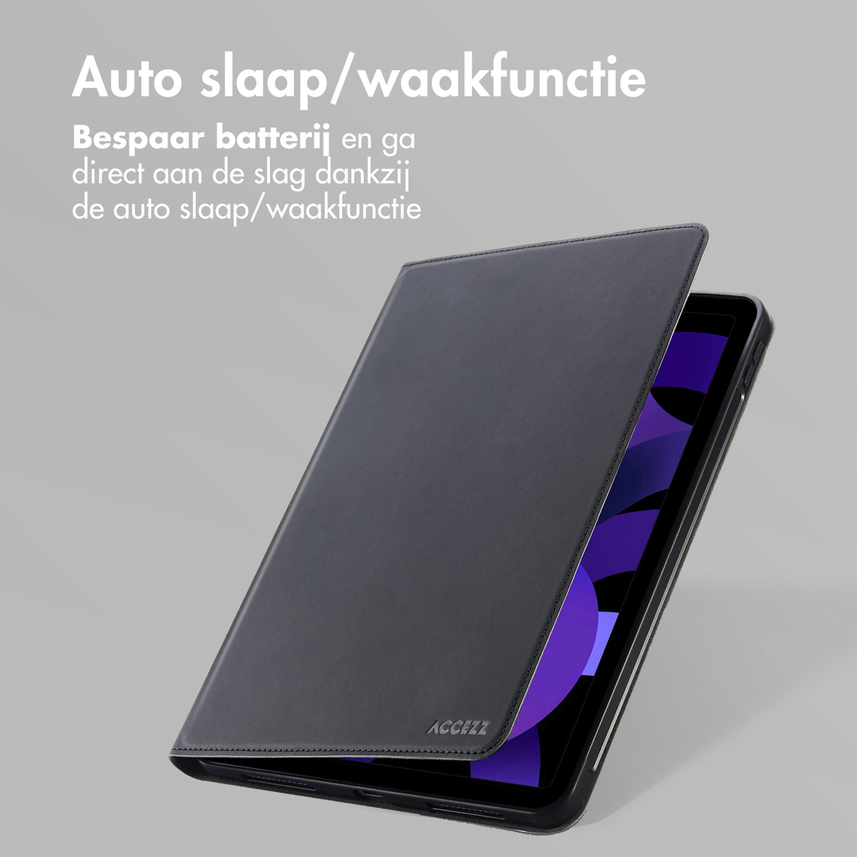 Accezz Classic Tablet Case Apple iPad 11 (2025) 11 inch / iPad 10 (2022) 10.9 inch - Zwart