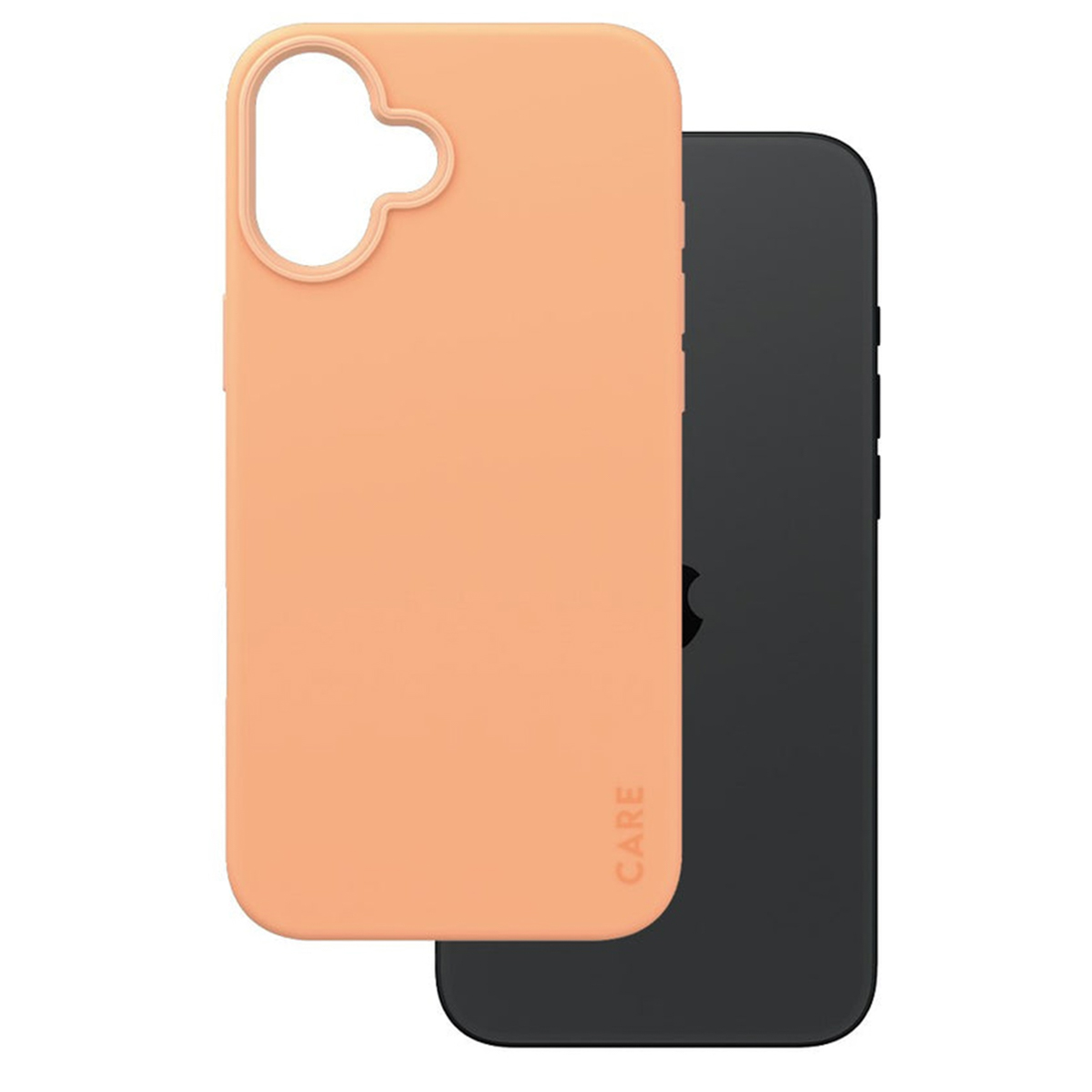 CARE by PanzerGlass Fashion Backcover MagSafe Apple iPhone 16 Plus - Peachy
