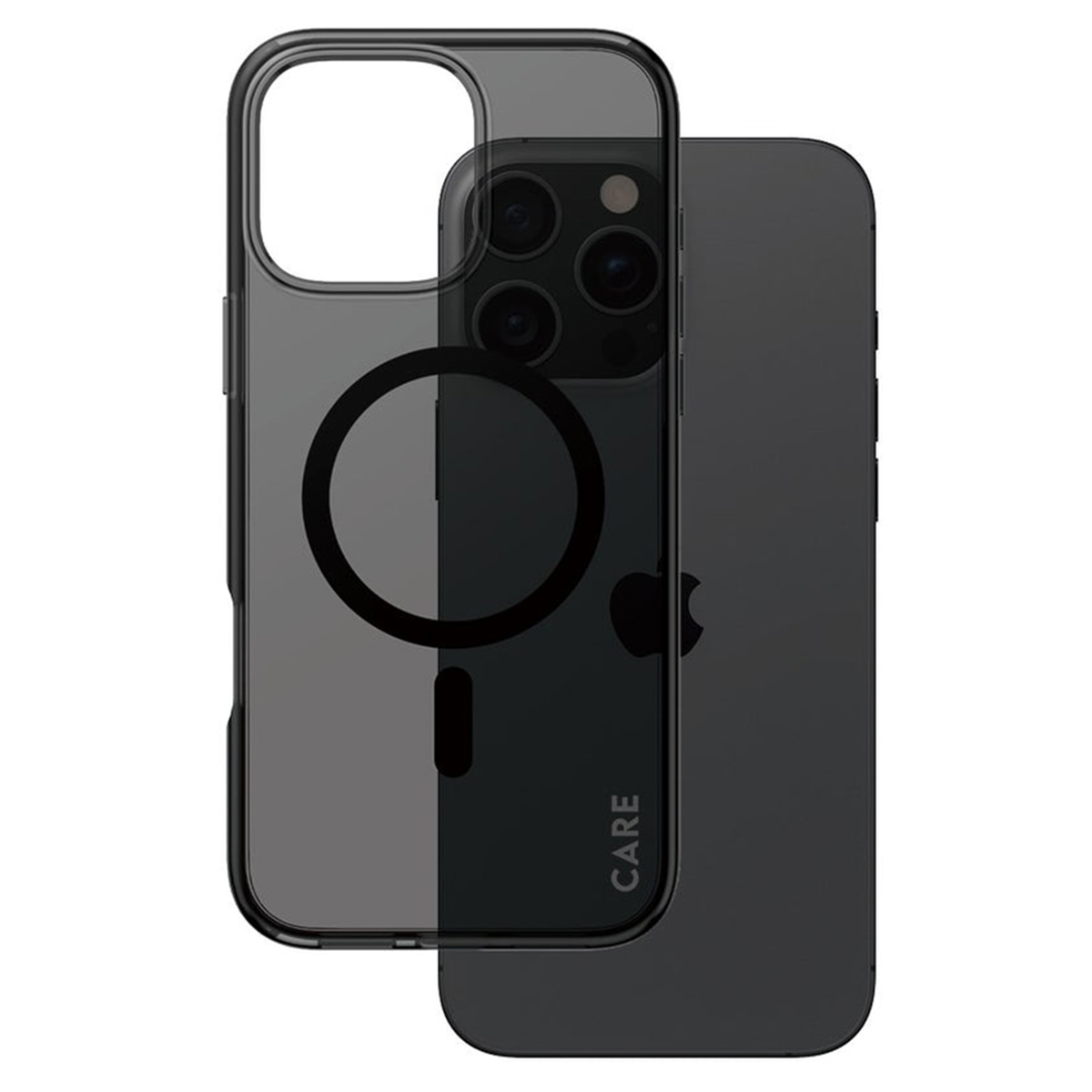 CARE by PanzerGlass Smokey Urban Combat Case MagSafe Apple iPhone 16 Pro Max - Zwart