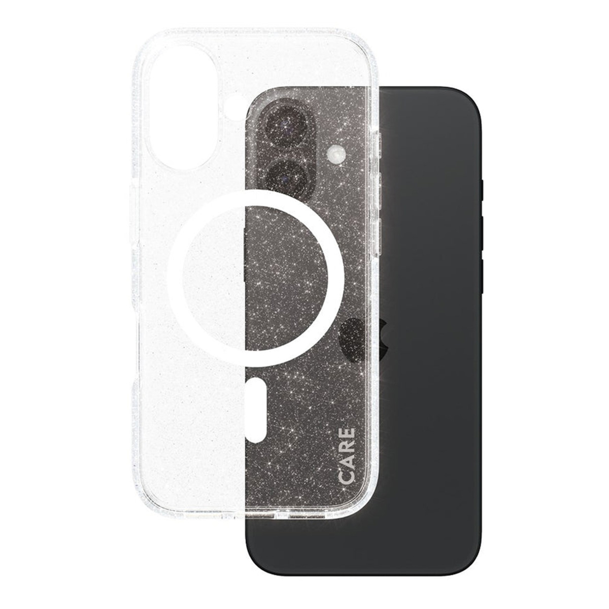 CARE by PanzerGlass Star Lit Case MagSafe Apple iPhone 16 - Wit