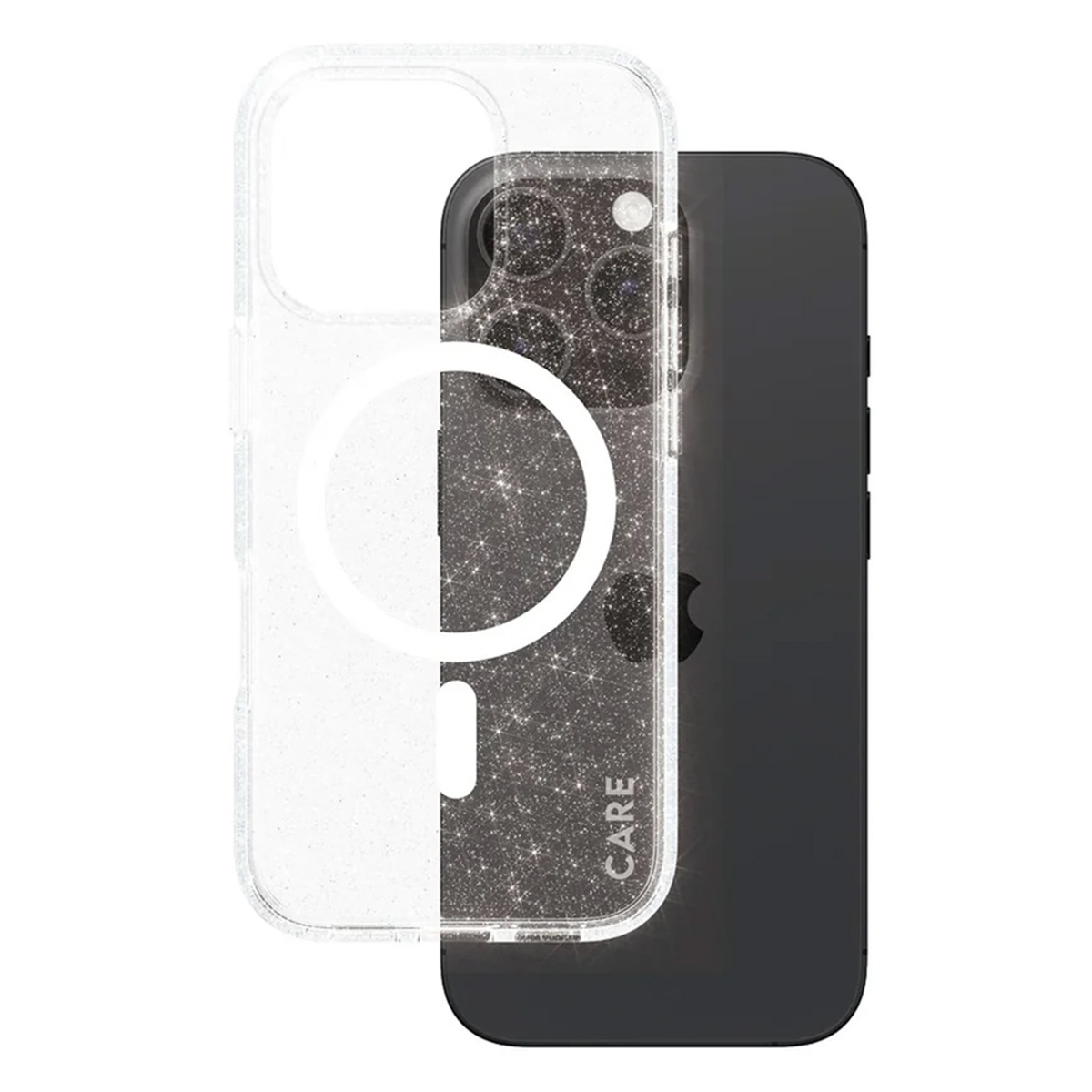 CARE by PanzerGlass Star Lit Case MagSafe Apple iPhone 16 Pro - Wit