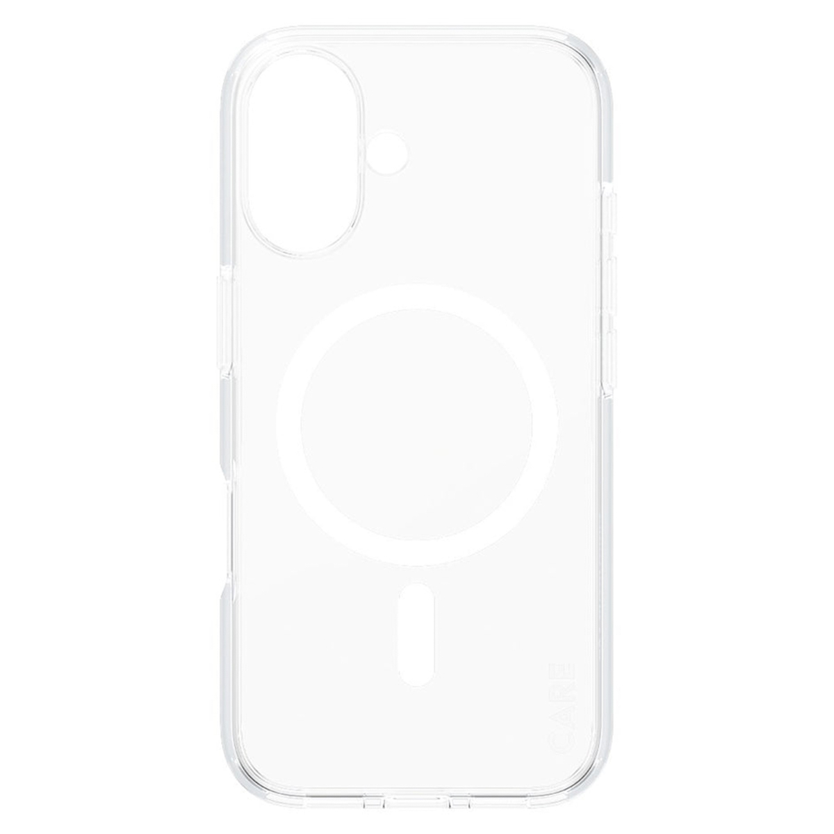 CARE by PanzerGlass Urban Combat Case MagSafe Apple iPhone 16 - Transparant / Wit