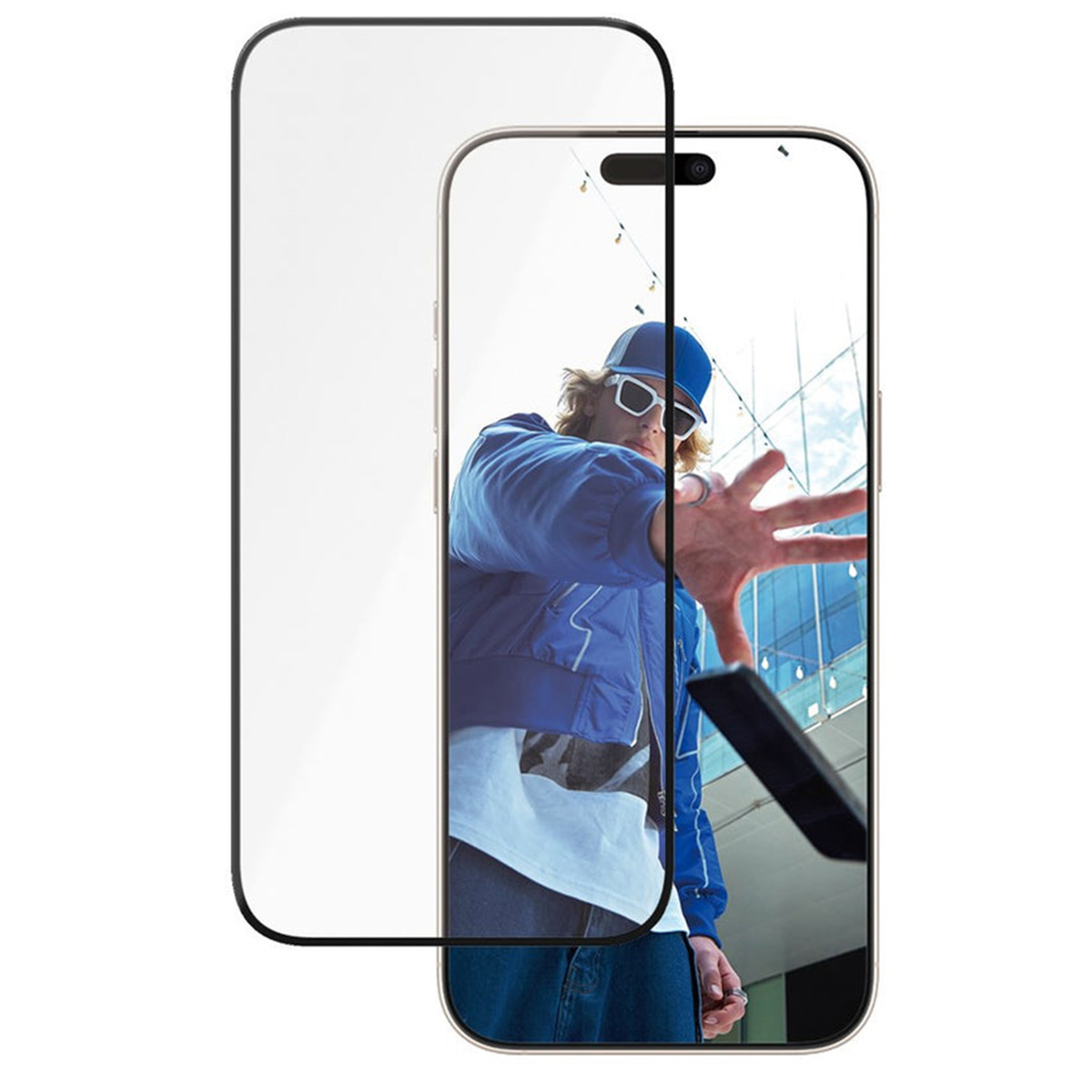 PanzerGlass Ceramic Screenprotector met applicator Apple iPhone 16 Pro Max