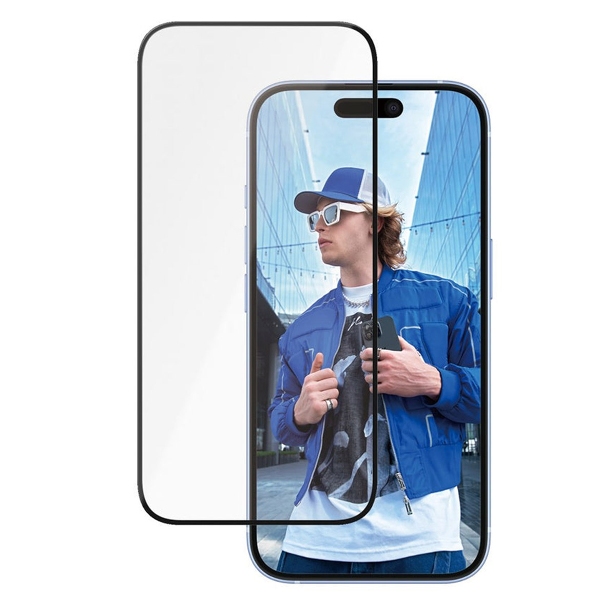 PanzerGlass Ceramic Screenprotector met applicator Apple iPhone 16