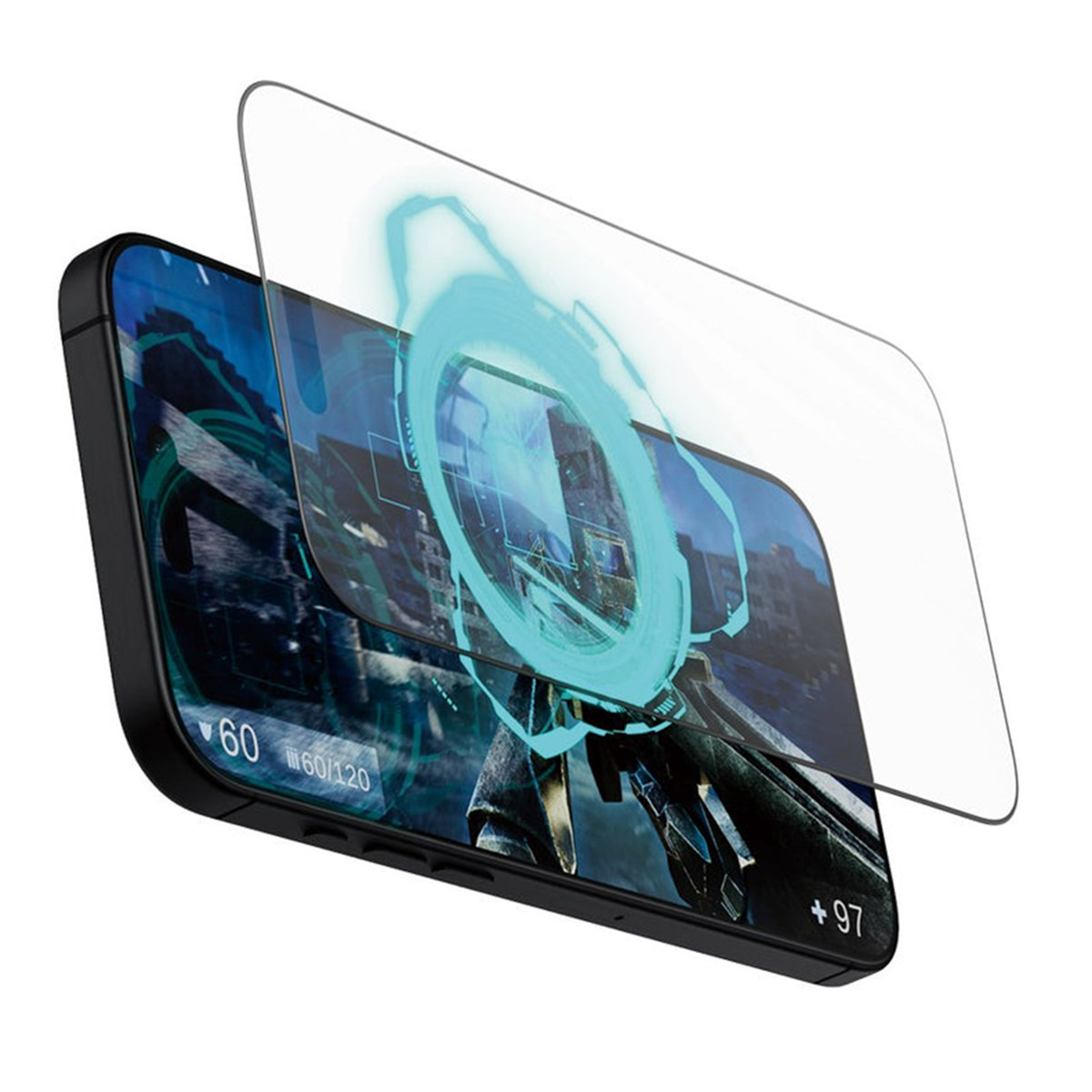 PanzerGlass EyeScreenprotector Ultra Wide Fit met applicator Apple iPhone 16 Pro Max