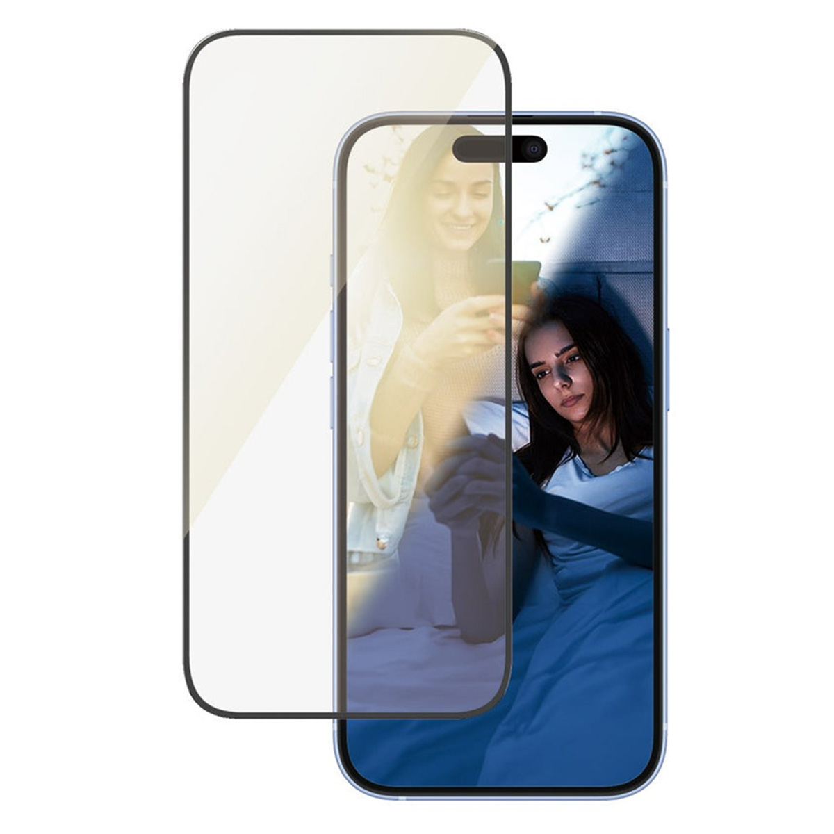 PanzerGlass EyeScreenprotector Ultra Wide Fit met applicator Apple iPhone 16