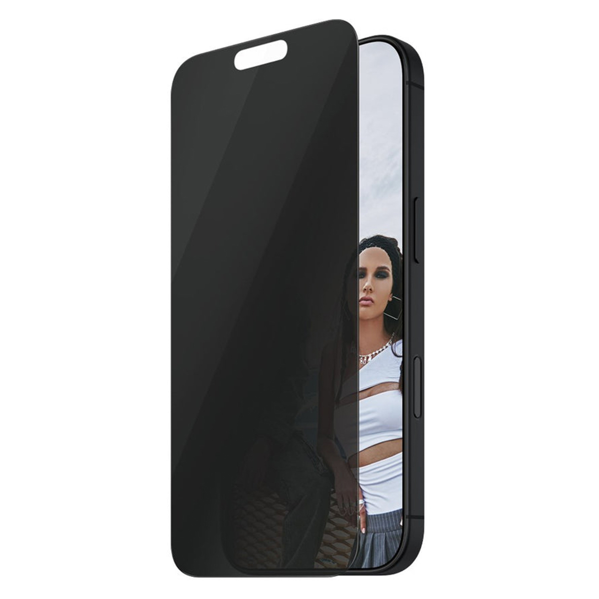 SAFE by PanzerGlass Privacy Screenprotector Ultra Wide Fit met applicator Apple iPhone 16 Pro Max