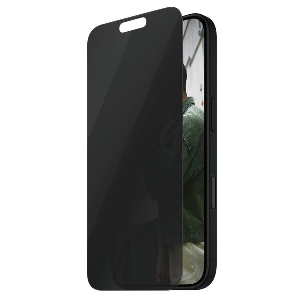 SAFE by PanzerGlass Privacy Screenprotector Ultra Wide Fit met applicator Apple iPhone 16