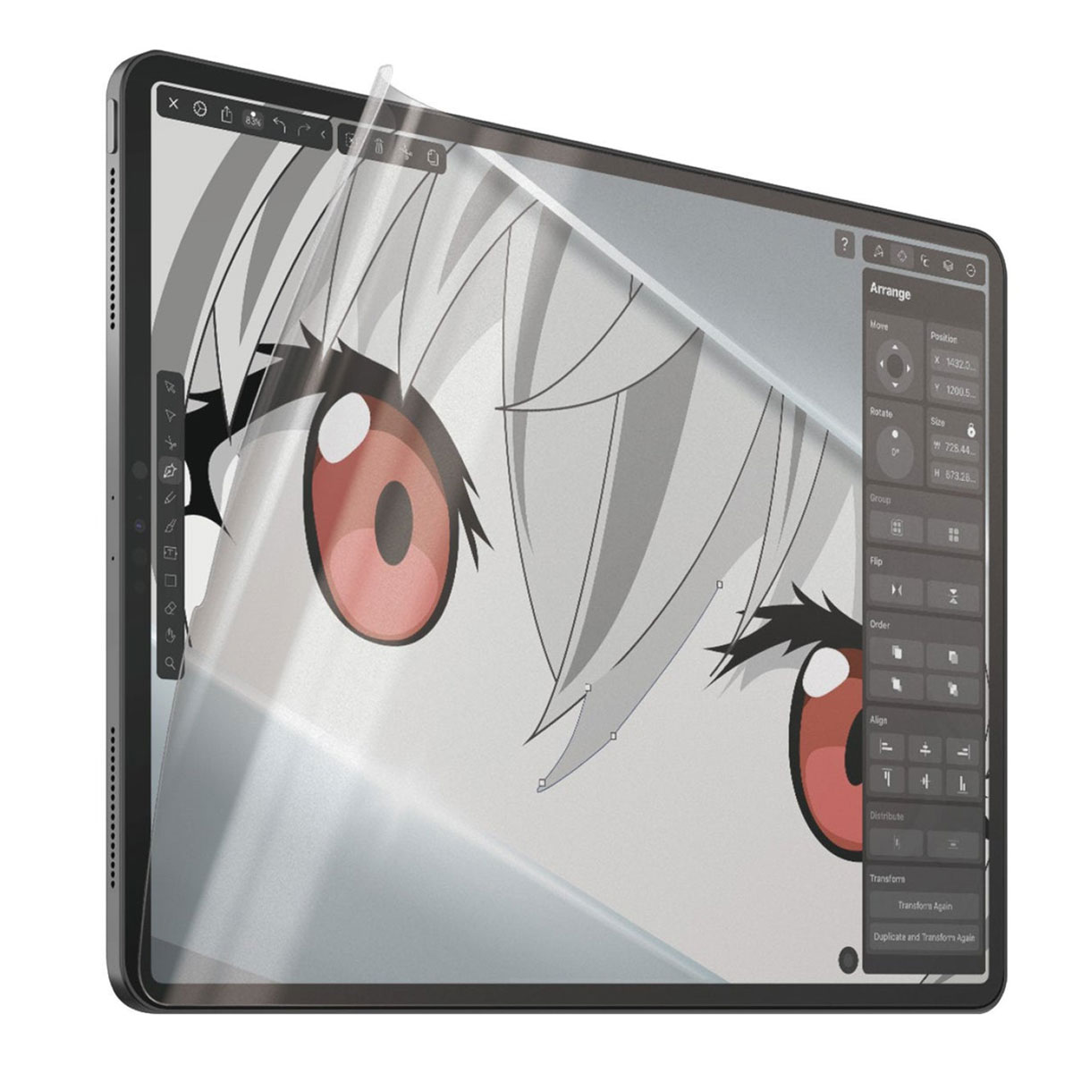 PanzerGlass GraphicPaper Ultra-Wide Fit Screenprotector Apple iPad Pro 12.9 (2018/2020/2021/2022)