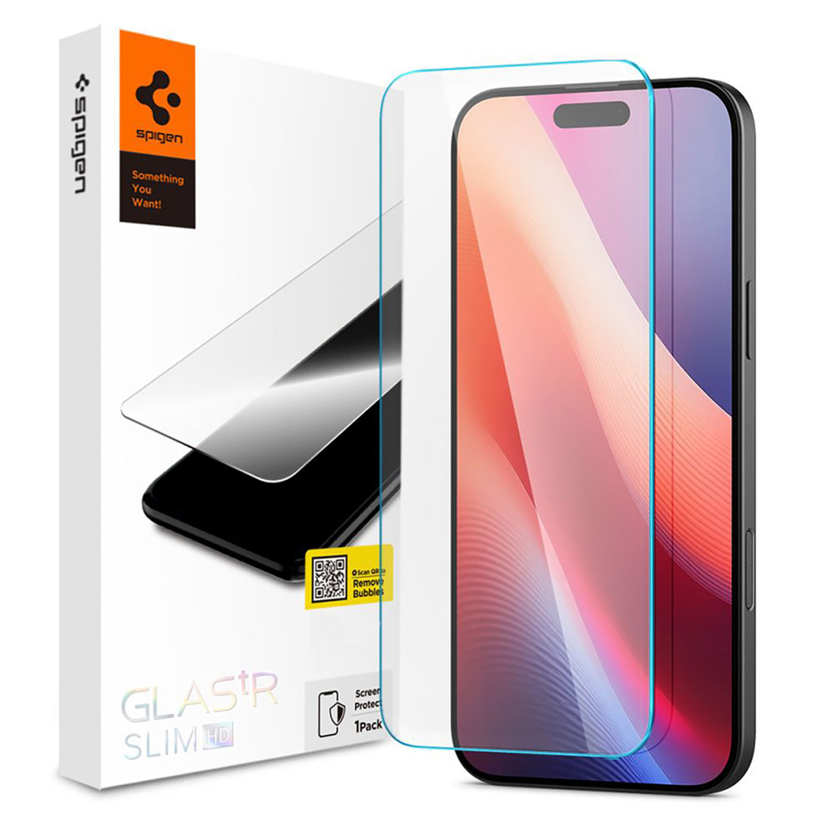 Spigen GLAStR Slim Screenprotector iPhone 16 / 15