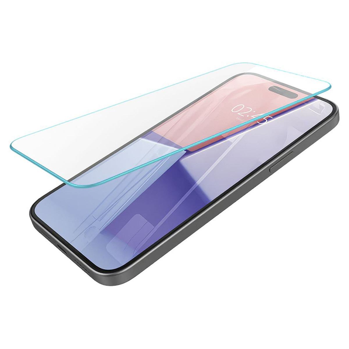 Spigen GLAStR Slim Screenprotector iPhone 16 Plus / 15 Plus