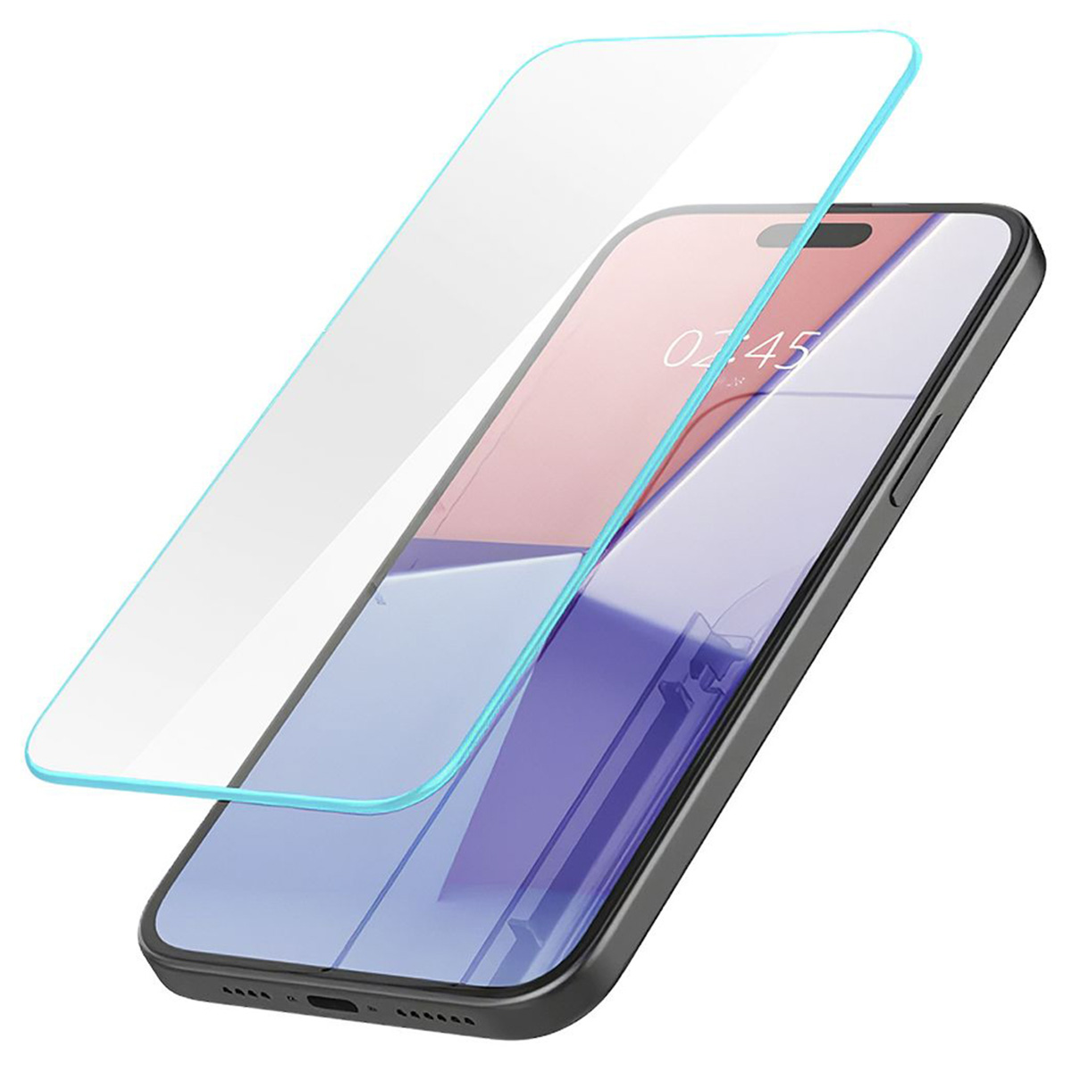 Spigen GLAStR Slim Screenprotector iPhone 16 Plus / 15 Plus