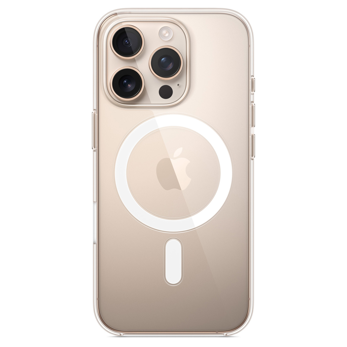 Clearcase MagSafe Apple iPhone 16 Pro - Transparant
