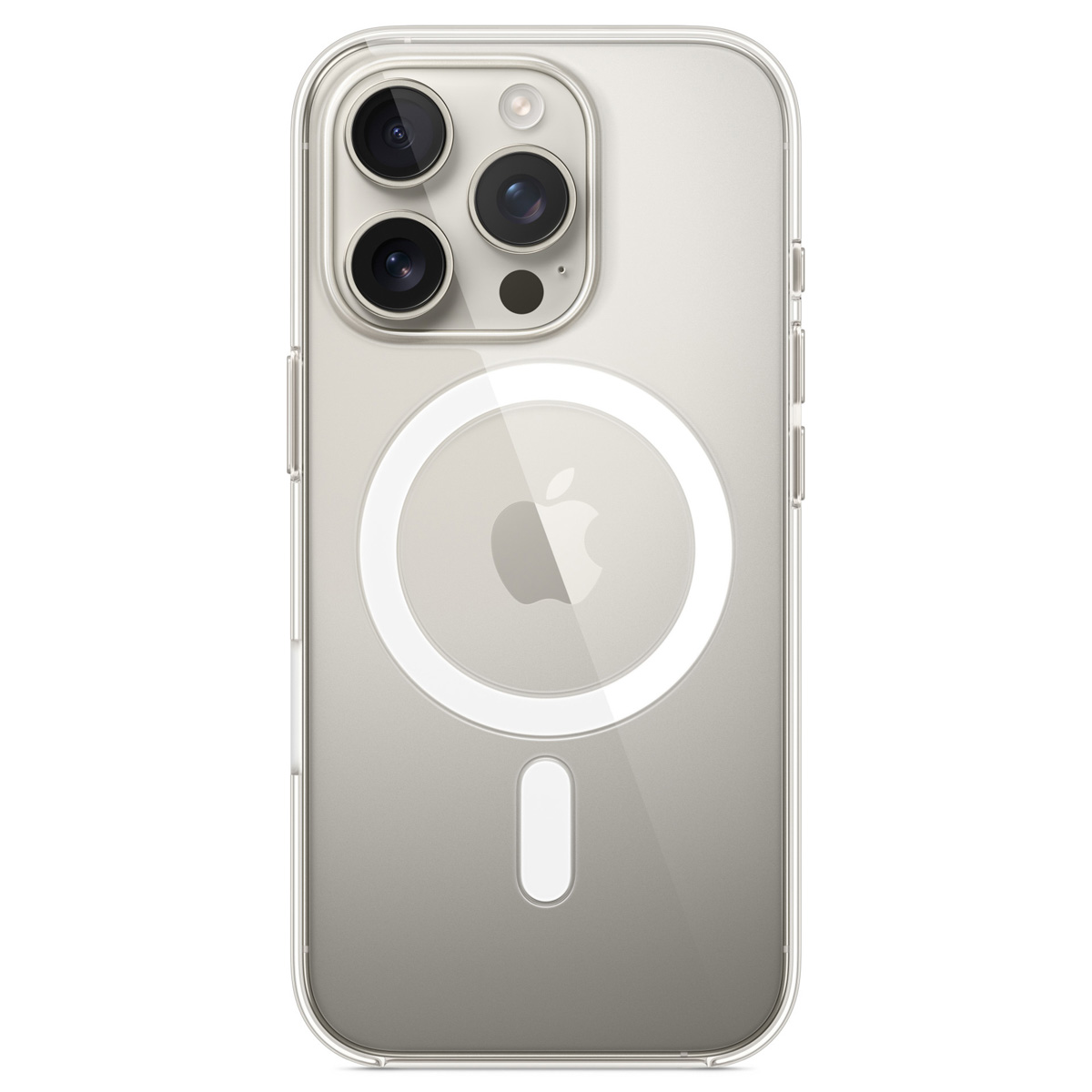 Clearcase MagSafe Apple iPhone 16 Pro - Transparant