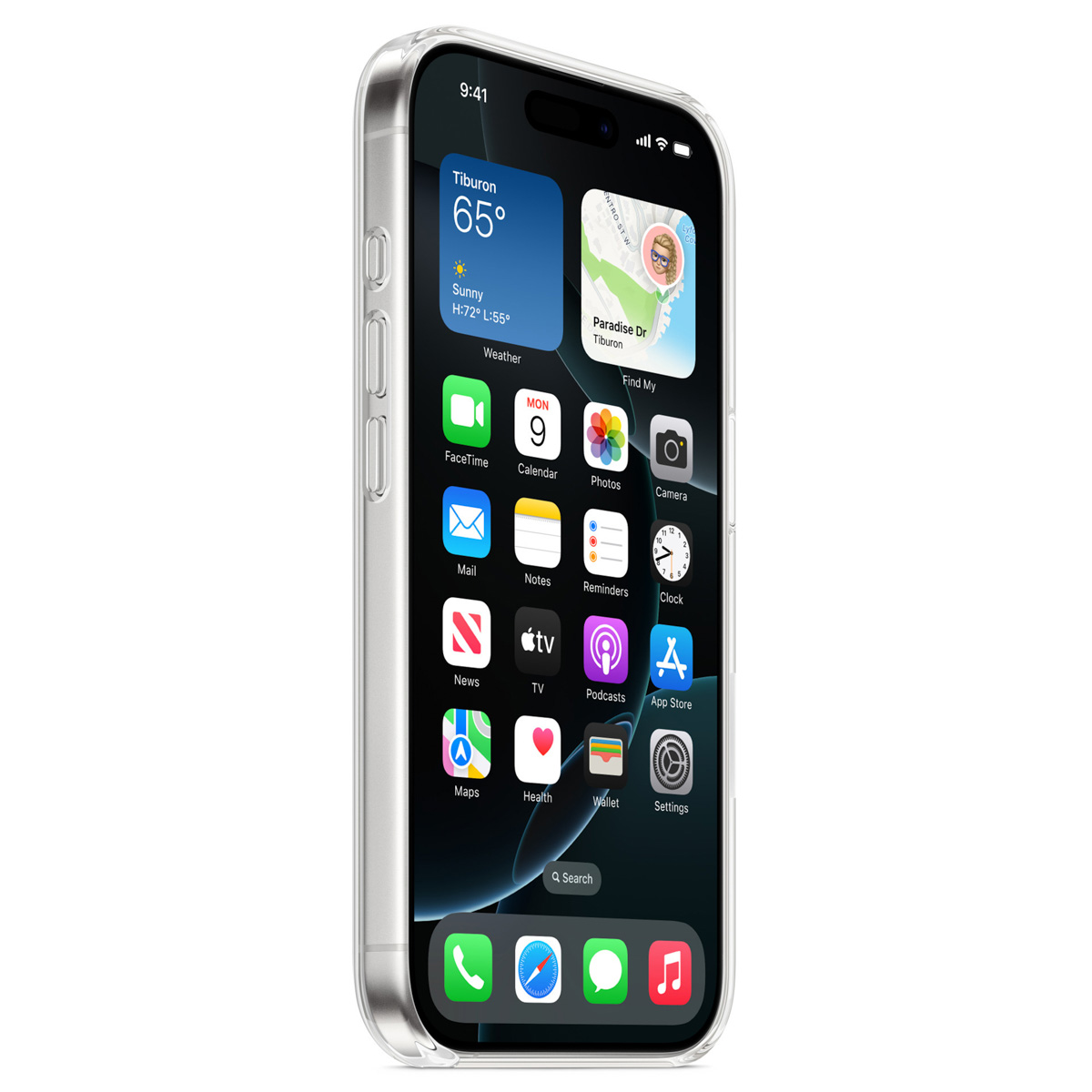 Clearcase MagSafe Apple iPhone 16 Pro Max - Transparant