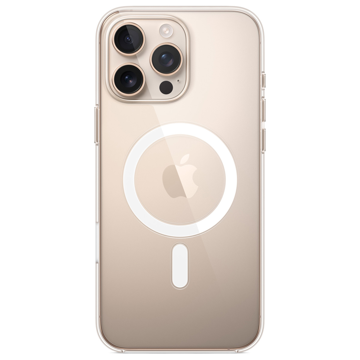Clearcase MagSafe Apple iPhone 16 Pro Max - Transparant